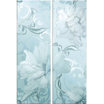 Azulejos alcor Santorini Décor Fiore Azul(комплект из 2-х шт)